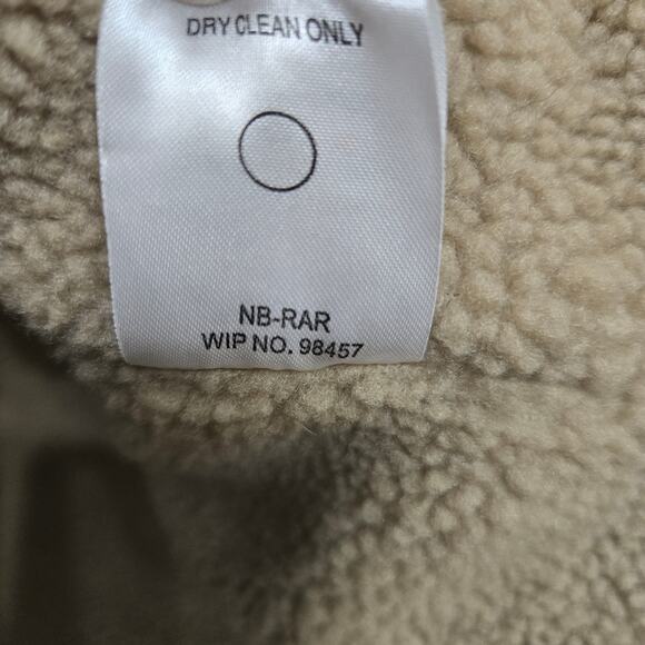 Woolrich Mens Classic Countryside Heritage Wool Sherpa Lined Charcoal Zip Vest M - Picture 9 of 11